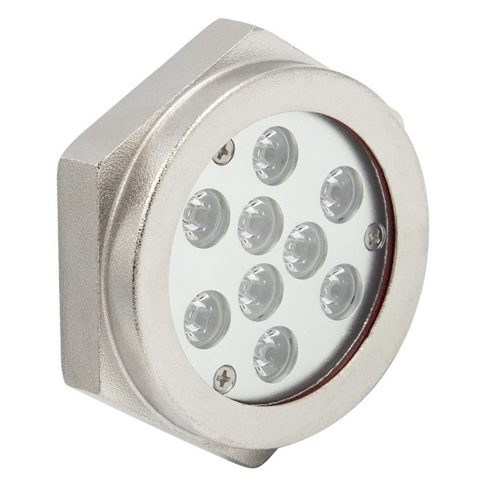 9 Watt Large LED Drain Plug Light, RGB Multi-Color